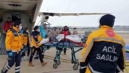 MSB: "Hava Kuvvetlerimizin uçakları, deprem bölgesinden Ankara'ya yaralı vatandaşlarımızın ulaştırılmasını sağladı"