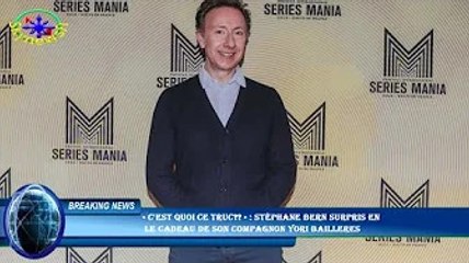 « C'est quoi ce truc?? » : Stéphane Bern surpris en  le cadeau de son compagnon Yori Bailleres