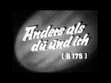 Anders als du und ich (§ 175) | movie | 1958 | Official Clip