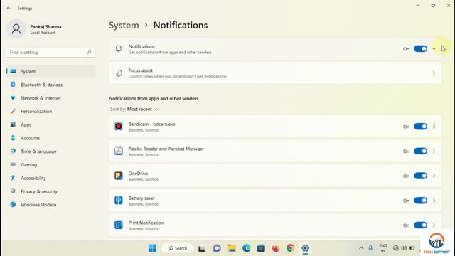 How to Disable Annoying notification on windows 10 and 11