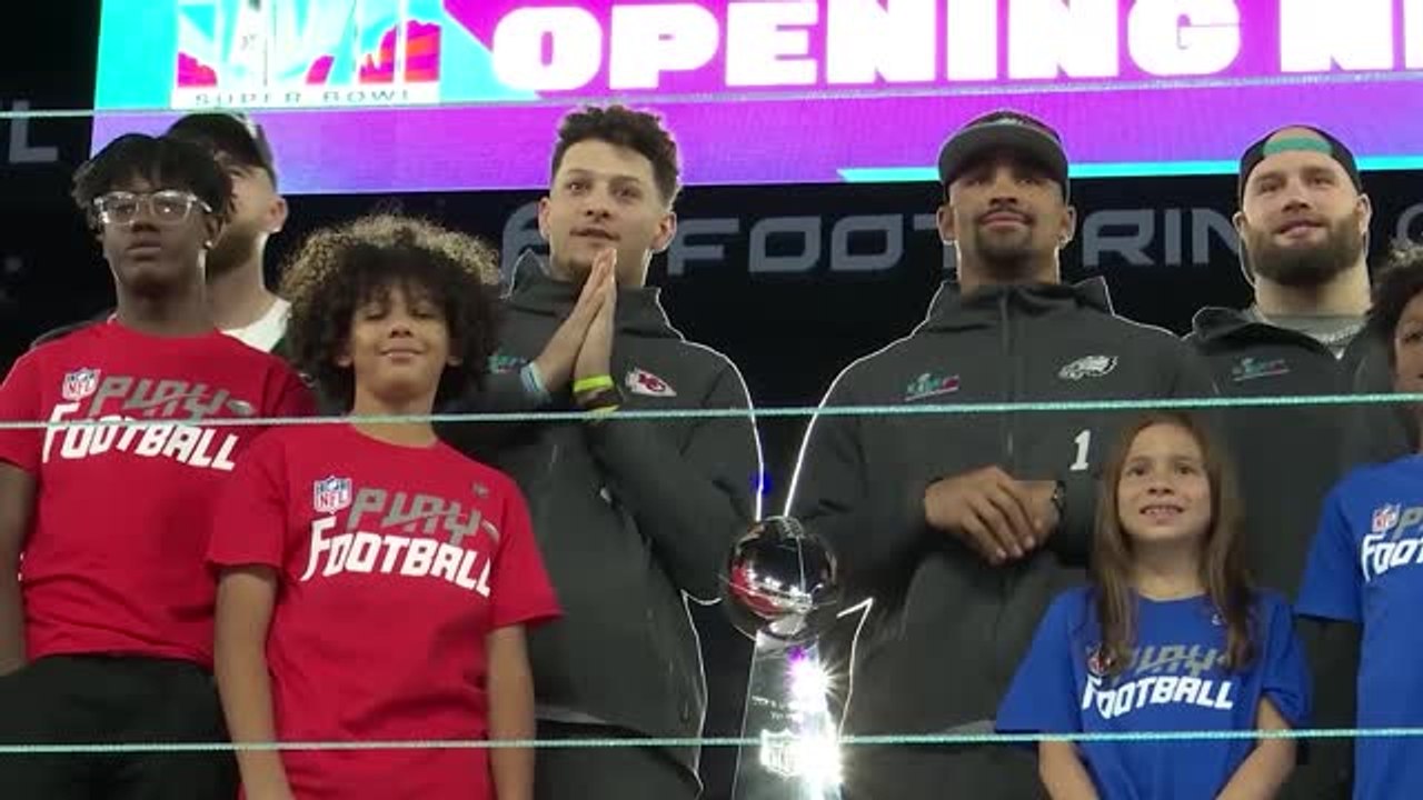 Mahomes, media and more soak up Super Bowl Open...