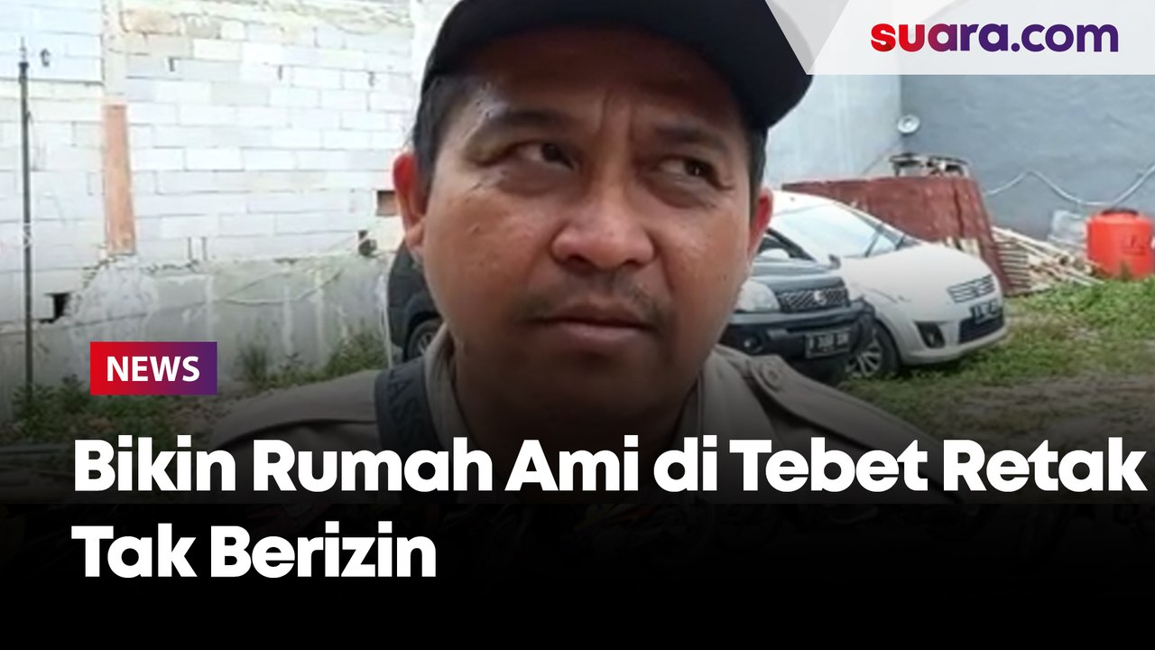 Bangunan Tetangga yang Bikin Rumah Ami di Tebet Retak Tak Berizin, Tapi Tetap Ada Pengerjaan