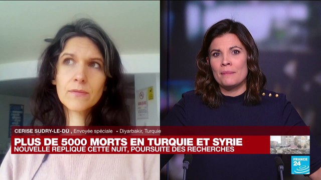 Séisme en Turquie : les secouristes à la recherche de survivants