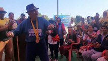 अलवर में राष्ट्रीय एथलेटिक्स चैंपियनशिप के समापन पर ऐसे 86 वर्षीय बुजुर्गने किया डांस,देखे वीडियो