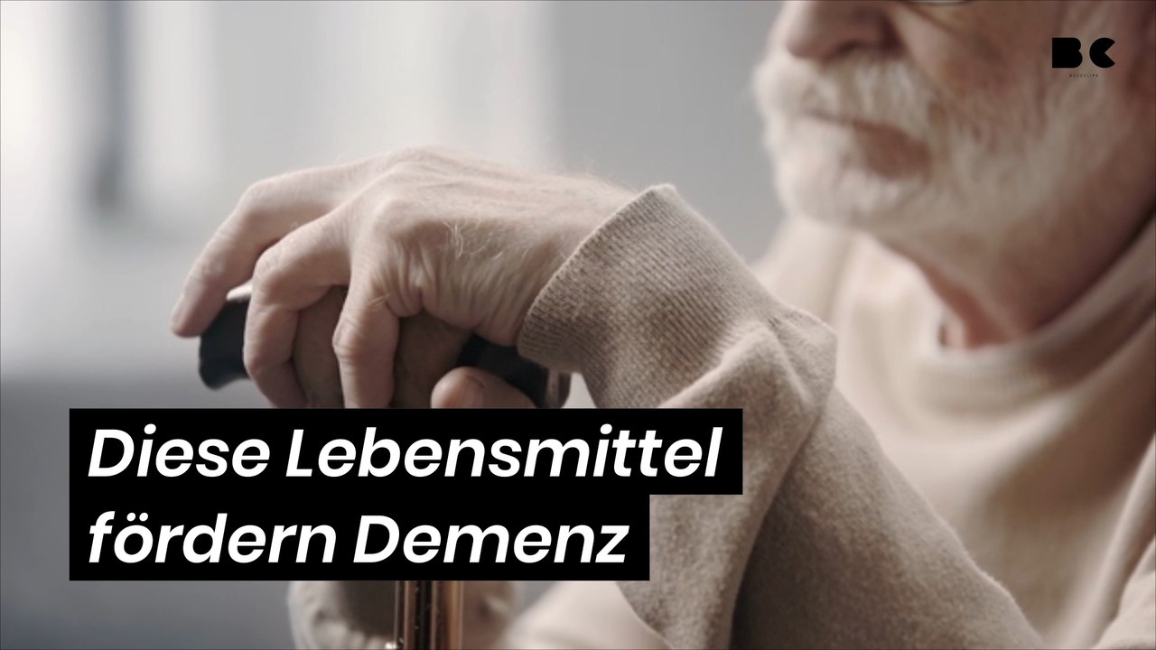 Diese Lebensmittel fördern Demenz