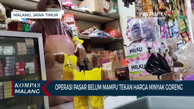 Operasi Pasar Belum Mampu Tekan Harga Minyak Goreng