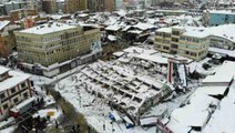 Deprem etkilenen Malatya havadan görüntülendi