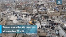 Turquía y Siria lloran a muertos del terremoto