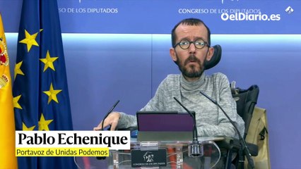 Echenique dice que Llop ha dejado claro que su propuesta es volver al modelo previo a la ley del ‘solo sí es sí’