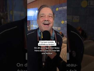 Philippe Lacheau fan de raclette  #shorts