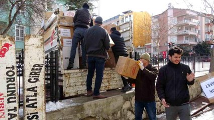 Burdurlular depremzedeler için seferber oldu