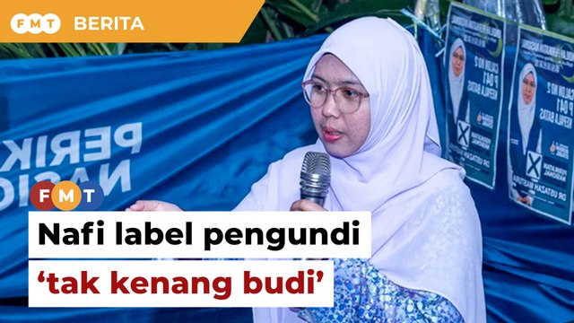 Ahli Parlimen PAS nafi label pengundi ‘tak kenang budi’