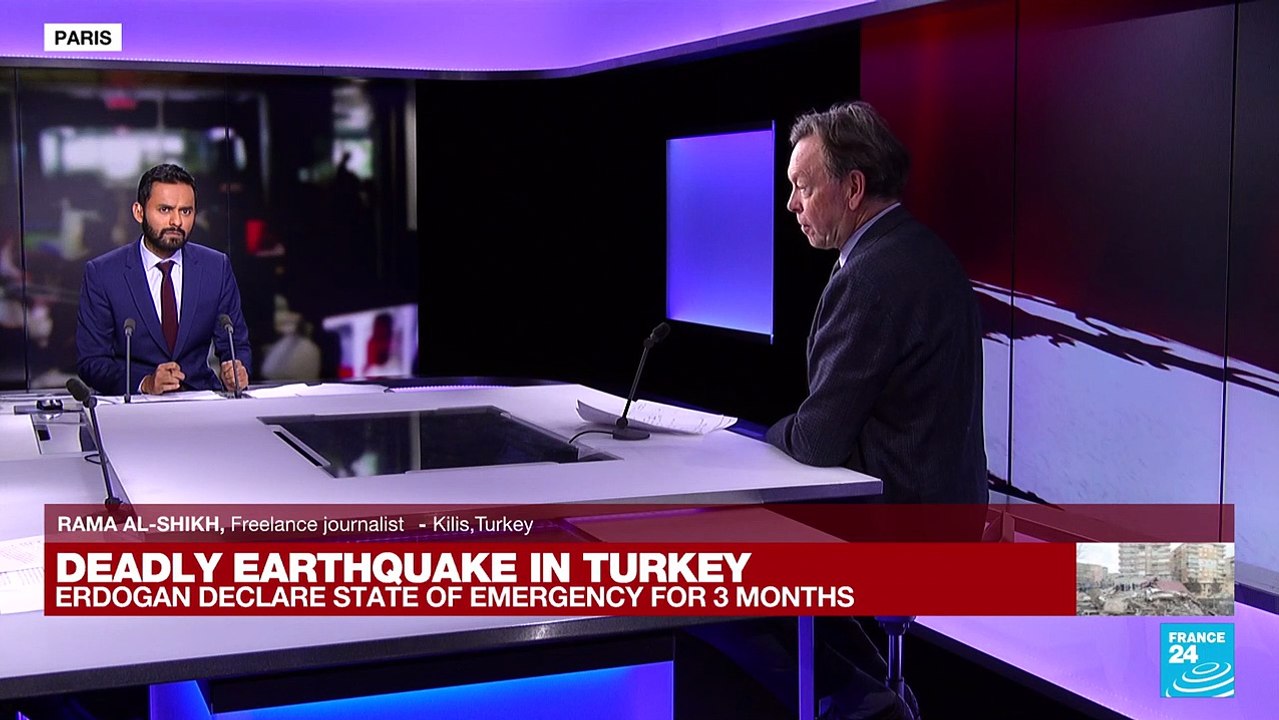 Deadly earthquake in Turkey Syrian journalism student based in Turkey