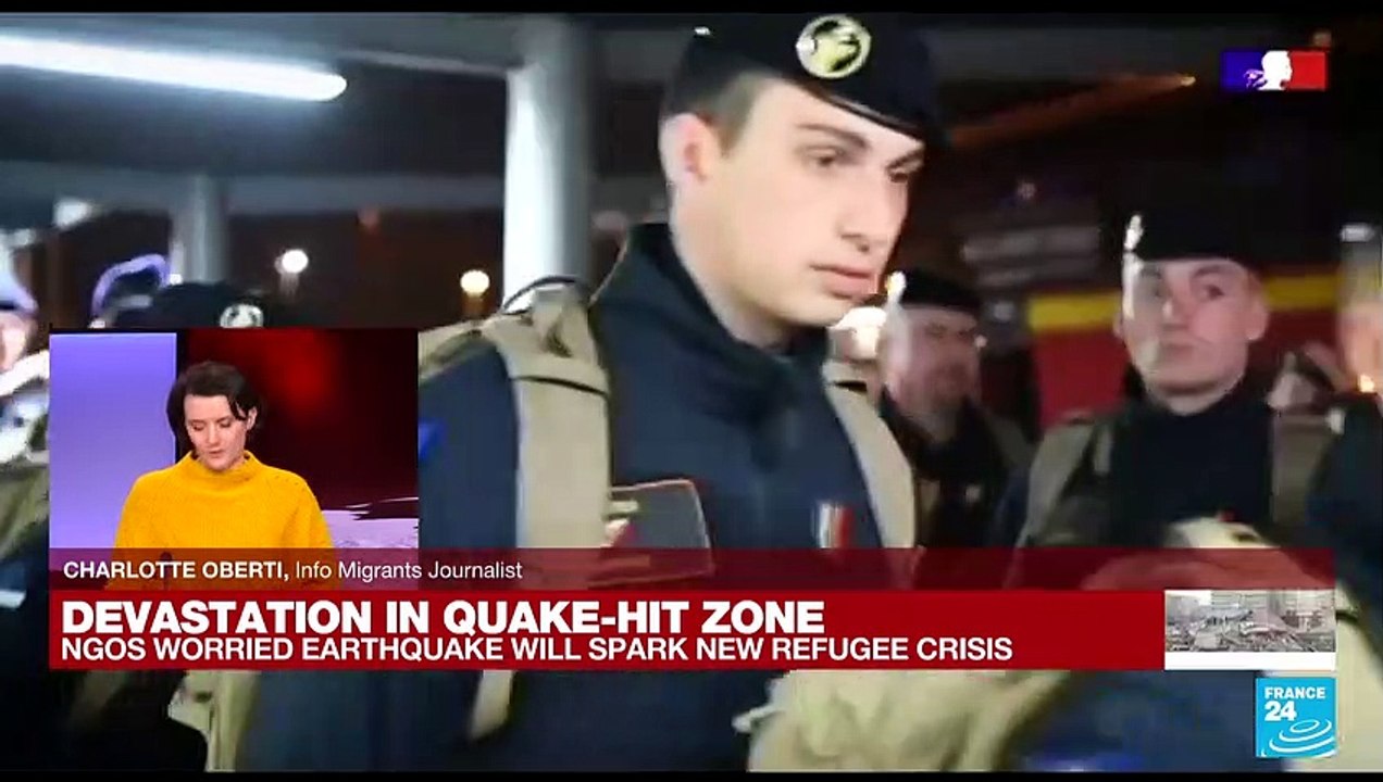 Devastation in quake-hit zone, NGOs worried earthquake will spark new refugee crisis