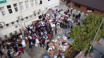 Evlerinden sağ kurtulan Kozanlı depremzedeler diğer illerdeki depremzedeler için seferber oldu