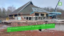 Tournai : le chantier de la piscine de l'Orient en images