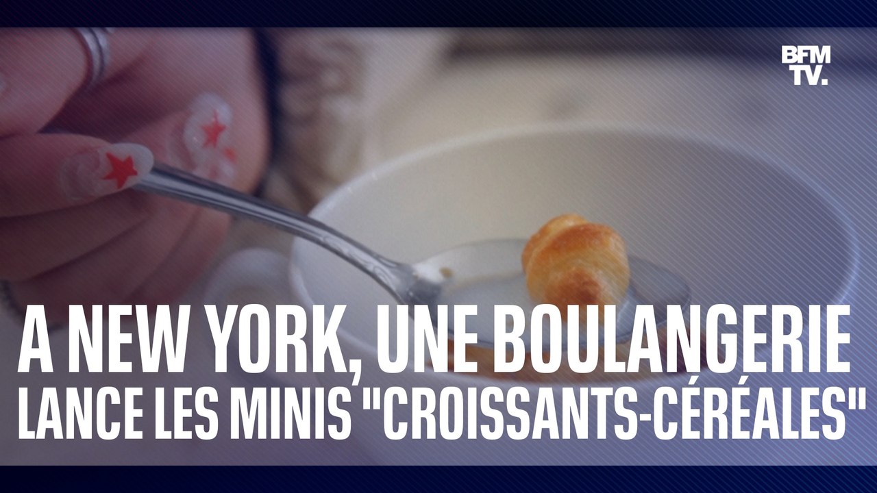 A New York, une boulangerie lance les mini "croissants-céréales"