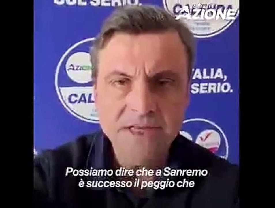 Sanremo 2023, Calenda: "Figuraccia con Zelensky" - Video