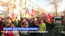 Frankreich: Erneute Streiks und Proteste gegen Rentenreform