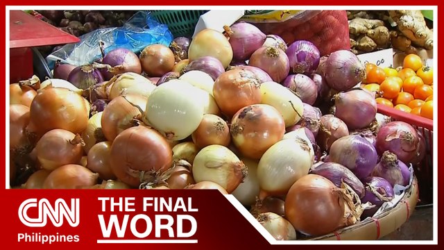 DA sets SRP for red onions imports in NCR at ₱125/kg | The Final Word