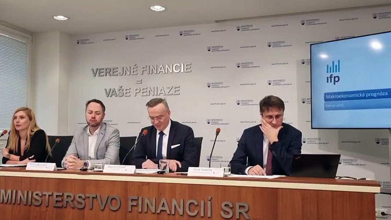 ZÁZNAM: MF: HDP Slovenska porastie v tomto roku o 1,3 %, inflácia bude jednociferná