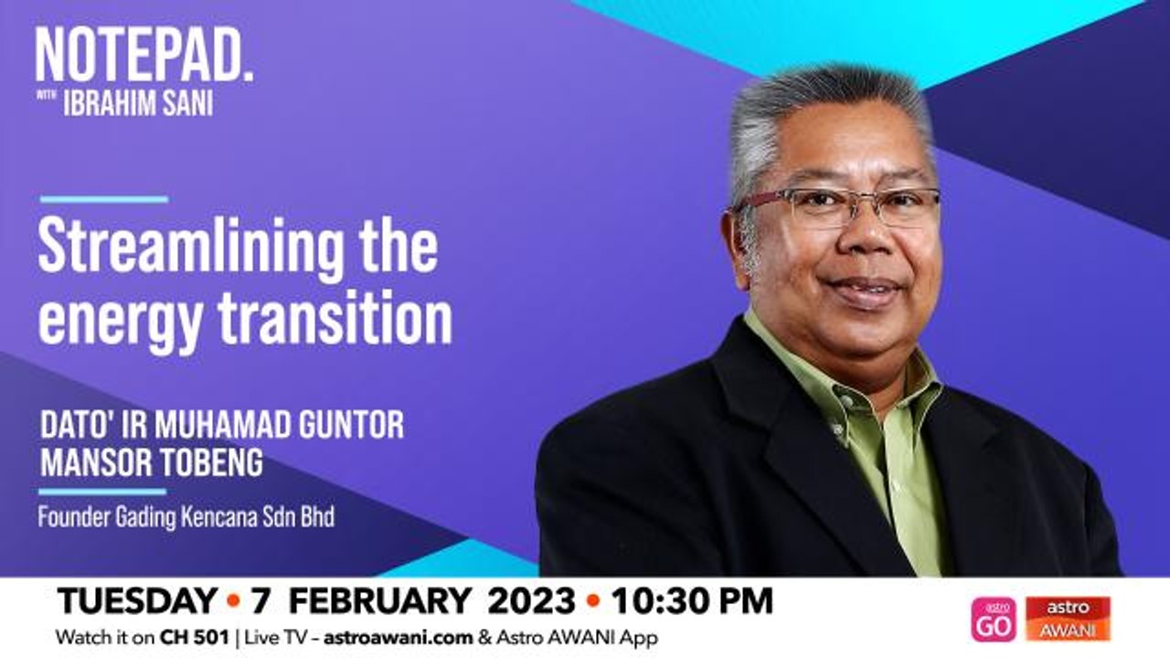 Notepad with Ibrahim Sani: Streamlining the energy transition