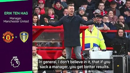 'Let managers do their work' - Ten Hag on Marsch sacking