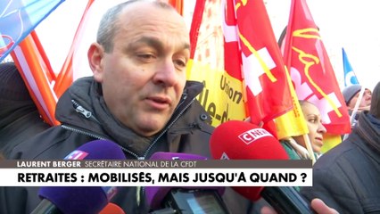 Laurent Berger : «C'est une folie démocratique de rester sourd» à cette mobilisation