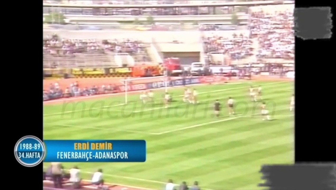 Fenerbahçe 1-0 Adanaspor 13.05.1989 - 1988-1989 Turkish 1st League Matchday 34 (Ver. 2)