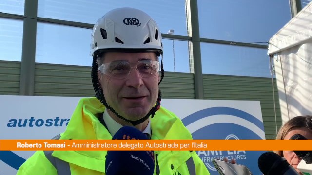 Aspi, Tomasi Verso ultimazione prima autostrada a 5 corsie d'Italia