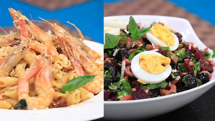 makrouna Sauce rosée ،salade betterave - koujinetna Haka 02 EP 84