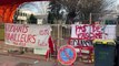 Les étudiants prennent part à la manifestation