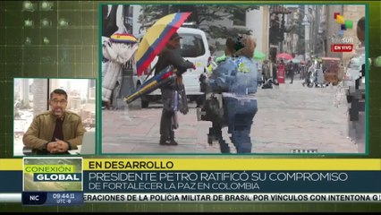 Colombia: Presidente Petro ratifica su compromiso de fortalecer la paz y la democracia