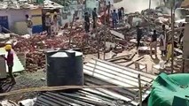Video.... Ahmedabad : जूनावाडज मनपा का चला हथौड़ा, कई मकान ध्वस्त