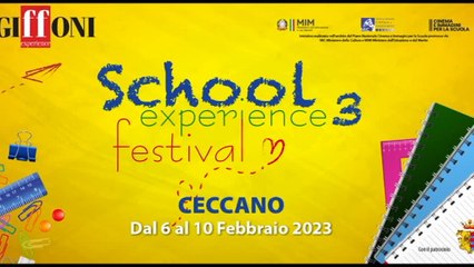 Al via "School Experience 3" in Lazio, festival creato da Giffoni