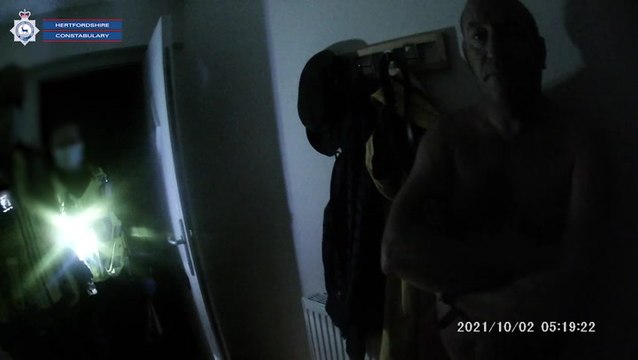 David Carrick: Bodycam footage shows moment rapist Met Police officer arrested