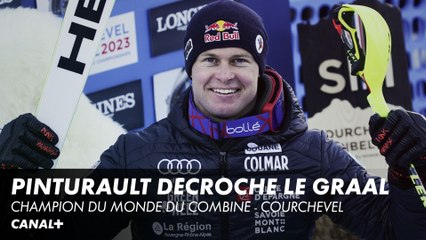 Alexis Pinturault sacré champion du monde du combiné alpin chez lui, à Courchevel