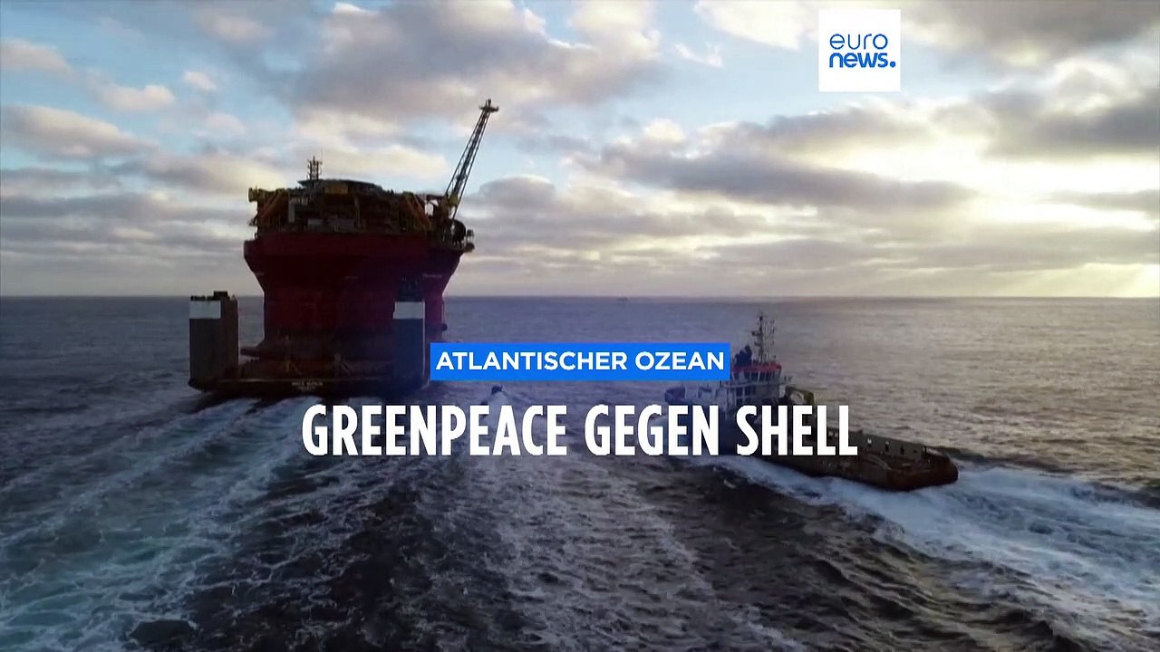 Greenpeace: Besetzung des Shell-Frachters ausgeweitet