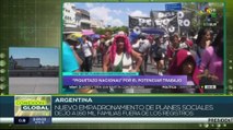Argentina: Movimientos piqueteros cierran acceso a Buenos Aires