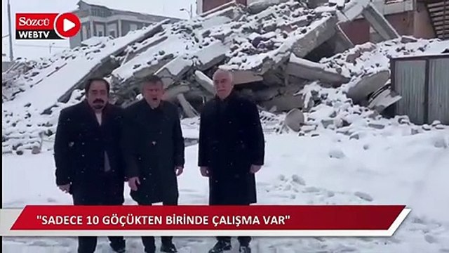 Özgür Özel: Hiçbir zaman arama kurtarma faaliyetleri bu kadar eksik, bu kadar aksak, bu kadar çaresizce ilerlemiyordu