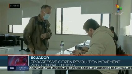 FTS 12:30 07-02: Citizen Revolution Movement wins sectional elections in Ecuador