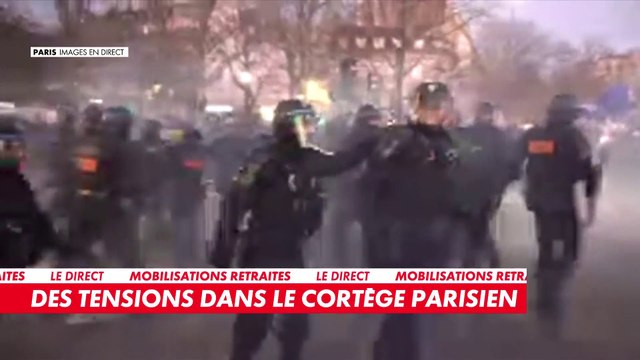 Grève contre la réforme des retraites : plusieurs arrestations de manifestants