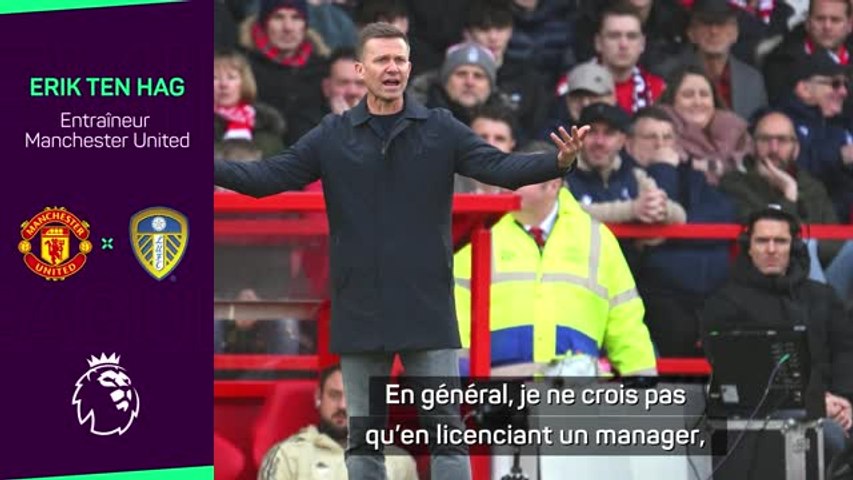Erik ten Hag au soutien de Jesse Marsch, limogé par Leeds United