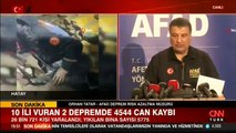 Afet bölgelerinde son durum: Can kaybı 5 bin 894'e yükseldi, 34 bin 810 yaralı var