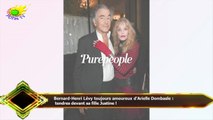 Bernard-Henri Lévy toujours amoureux d'Arielle Dombasle :  tendres devant sa fille Justine !