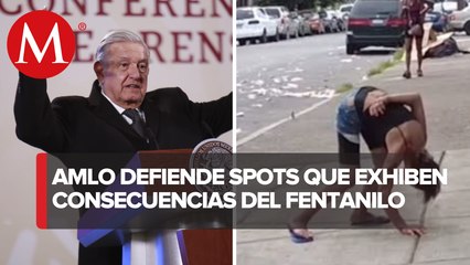 "No vamos andar pidiendo permiso": AMLO sobre molestia de EU por spots contra fentanilo