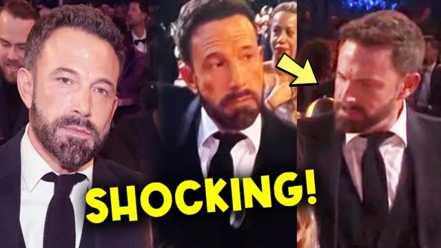 The real reason behind Ben Affleck's dejected face when he attended the Grammys with JLo