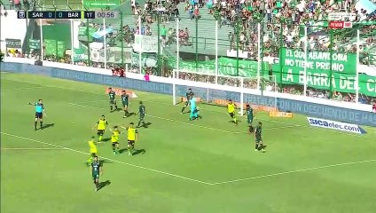 A los 54 segundos, Bruno Sepúlveda marcó el 1-0 para Barracas Central