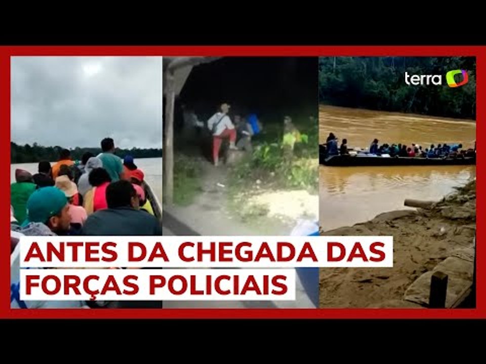 Sem transporte aéreo, garimpeiros ilegais deixam território yanomami às pressas