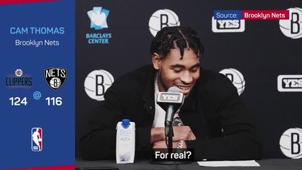 'Great company' - Thomas honoured to match LeBron record